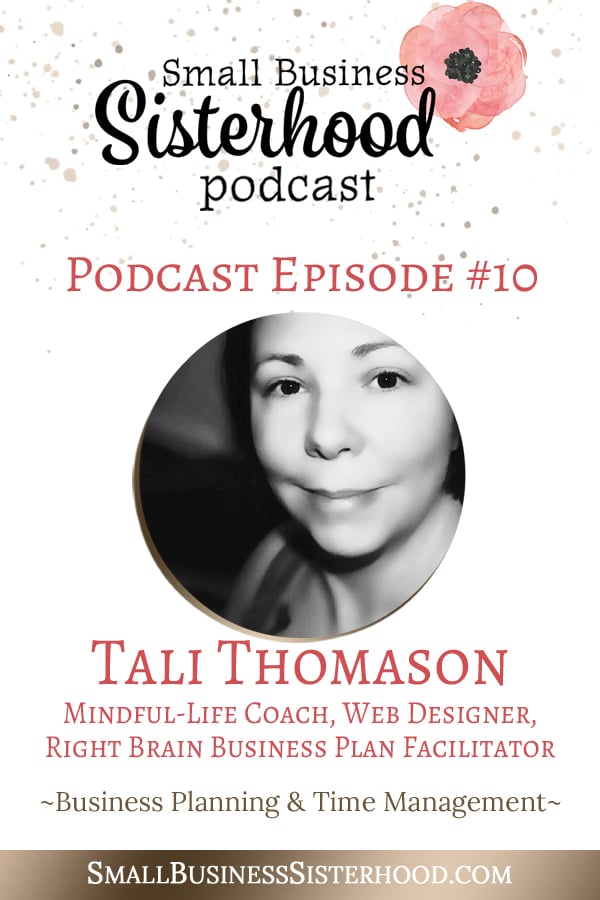 Small Business Sisterhood Podcast Tali Thomason